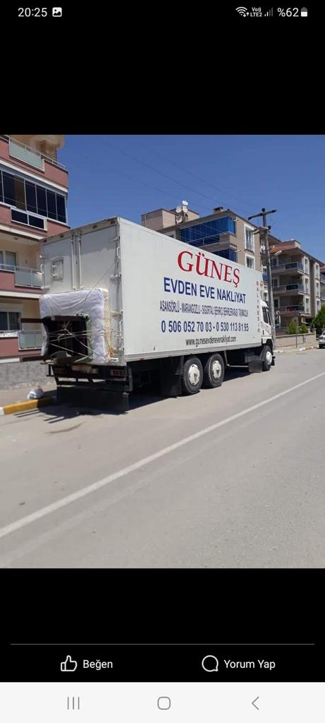 Altıeylül Asansörlü Taşıma Hizmetlerinde Özgüneş Nakliy